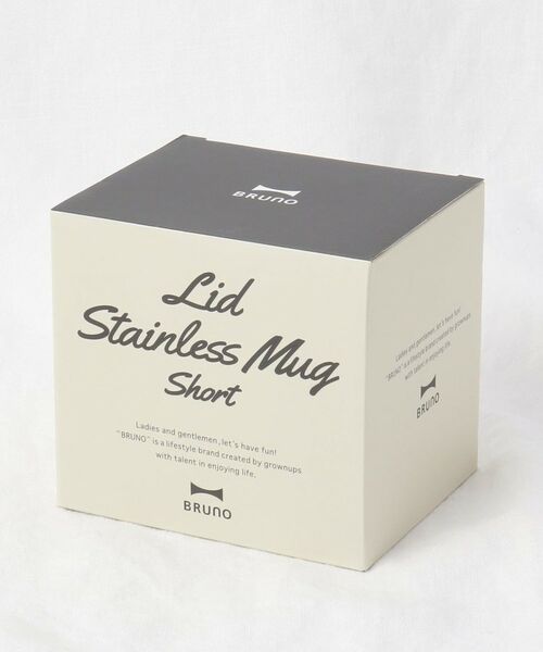 212 KITCHEN STORE / トゥーワントゥーキッチン ストア グラス・マグカップ | 蓋つきステンレスマグ shortIV ＜BRUNO ブルーノ＞ | 詳細8