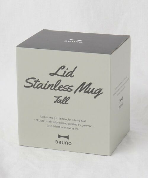 212 KITCHEN STORE / トゥーワントゥーキッチン ストア グラス・マグカップ | 蓋つきステンレスマグ tallGRG ＜BRUNO ブルーノ＞ | 詳細8