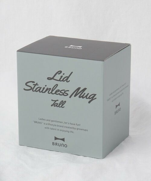 212 KITCHEN STORE / トゥーワントゥーキッチン ストア グラス・マグカップ | 蓋つきステンレスマグ tallBGY ＜BRUNO ブルーノ＞ | 詳細8