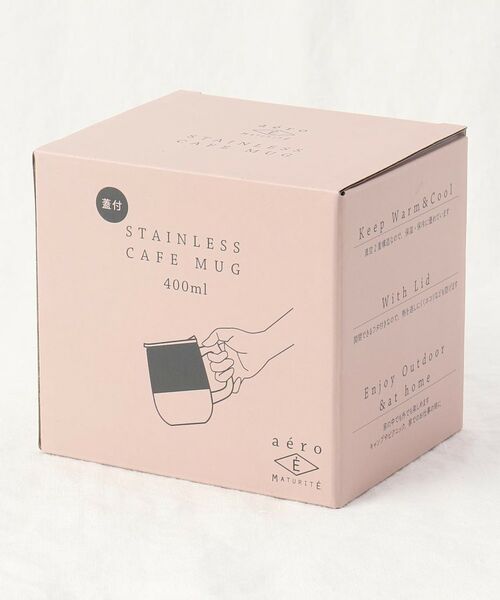 212 KITCHEN STORE / トゥーワントゥーキッチン ストア グラス・マグカップ | エアロ 蓋つきステンレスマグ PK | 詳細7