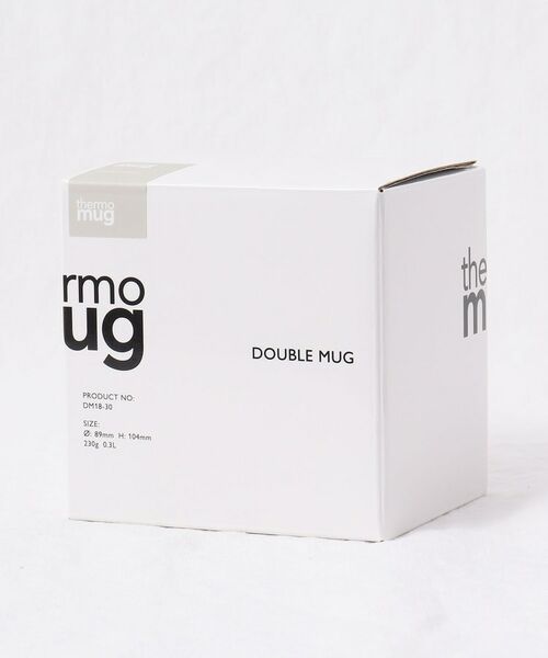 212 KITCHEN STORE / トゥーワントゥーキッチン ストア グラス・マグカップ | ダブルマグ LIGHT GRAY ＜THERMO MUG  サーモマグ＞ | 詳細7