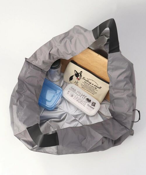 212 KITCHEN STORE / トゥーワントゥーキッチン ストア バッグ | パタント クーラーレジカゴ用バッグ チャコールブラック ＜MOTTERU モッテル＞ | 詳細6