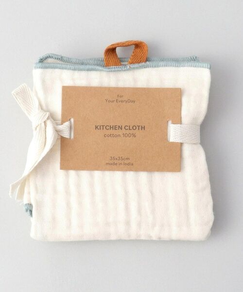 212 KITCHEN STORE / トゥーワントゥーキッチン ストア インテリア・生活雑貨・ホビー・ステーショナリー | カラーメローガーゼキッチンクロス BL | 詳細5