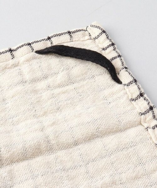 212 KITCHEN STORE / トゥーワントゥーキッチン ストア インテリア・生活雑貨・ホビー・ステーショナリー | 格子ガーゼキッチンクロス BK | 詳細3