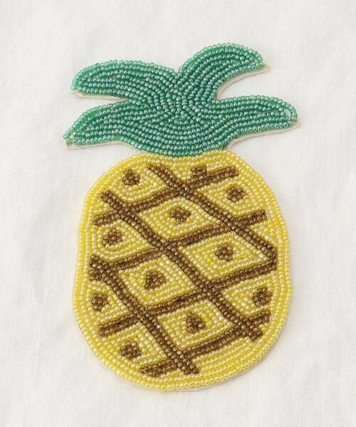 212 KITCHEN STORE / トゥーワントゥーキッチン ストア インテリア・生活雑貨・ホビー・ステーショナリー | ラ・フルッタ パイナップル ビーズコースター | 詳細1