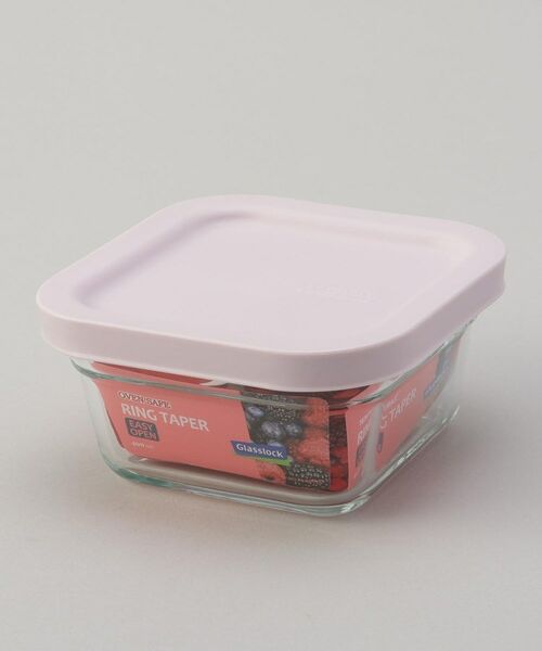 212 KITCHEN STORE / トゥーワントゥーキッチン ストア キッチンツール | イージーオープン耐熱ガラス容器スクエア 400ml ＜Glasslock グラスロック＞ | 詳細4