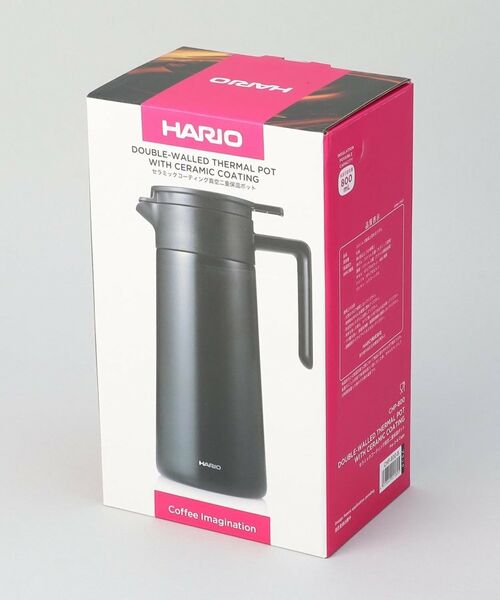 212 KITCHEN STORE / トゥーワントゥーキッチン ストア グラス・マグカップ | セラミックコーティング真空二重保温ポット 800 BK ＜HARIO ハリオ＞ | 詳細6
