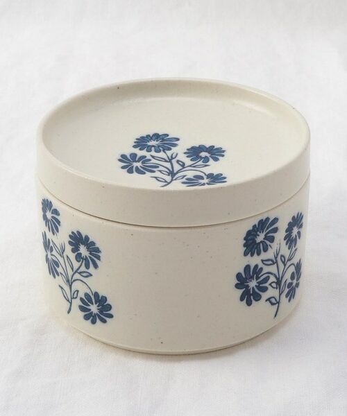 212 KITCHEN STORE / トゥーワントゥーキッチン ストア キッチンツール | 雛菊 青 キャニスター＜藍花＞ | 詳細1