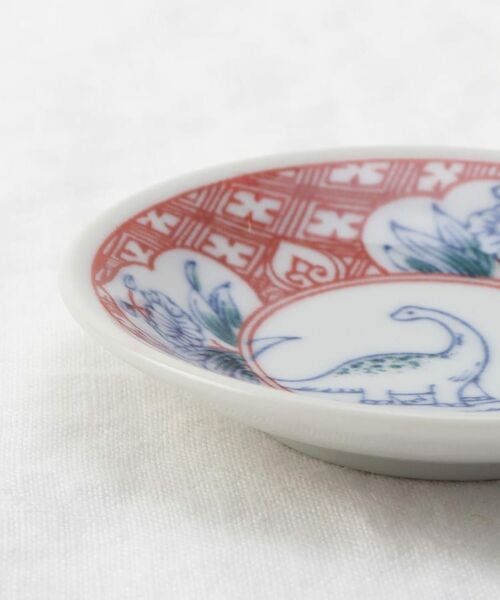 212 KITCHEN STORE / トゥーワントゥーキッチン ストア 食器 | しあわせ図鑑(まめ皿4枚セット） ＜江戸っ子恐竜 ＞ | 詳細4