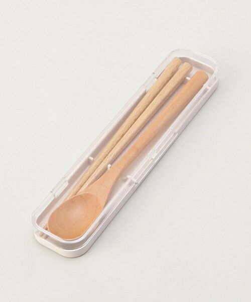 212 KITCHEN STORE / トゥーワントゥーキッチン ストア インテリア・生活雑貨・ホビー・ステーショナリー | tutu 木製　箸・スプーンセット L PK | 詳細1