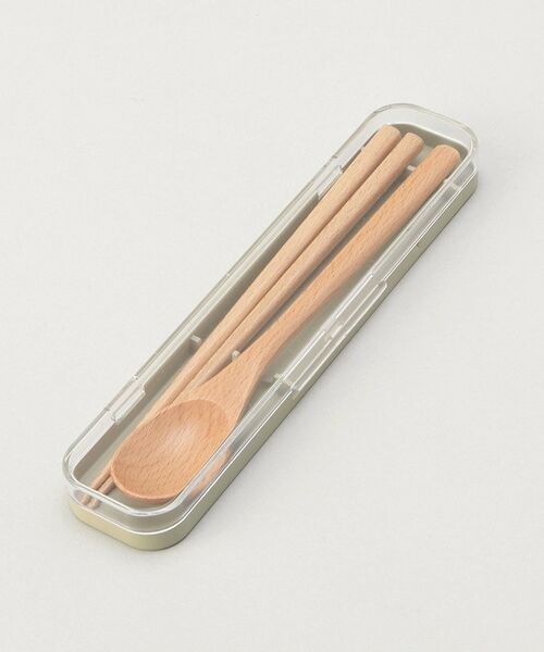 212 KITCHEN STORE / トゥーワントゥーキッチン ストア インテリア・生活雑貨・ホビー・ステーショナリー | tutu 木製　箸・スプーンセット KH | 詳細1