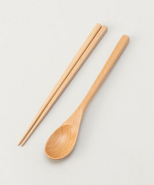 212 KITCHEN STORE / トゥーワントゥーキッチン ストア インテリア・生活雑貨・ホビー・ステーショナリー | tutu 木製　箸・スプーンセット KH | 詳細3