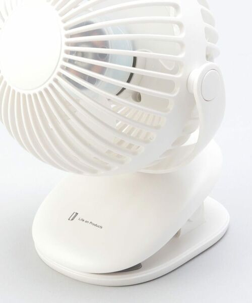 212 KITCHEN STORE / トゥーワントゥーキッチン ストア インテリア・生活雑貨・ホビー・ステーショナリー | 充電式ラウンドミニクリップファン リリーホワイト | 詳細5