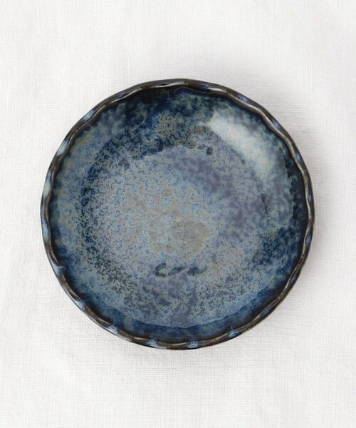 212 KITCHEN STORE / トゥーワントゥーキッチン ストア 食器 | 窯変紺 菊形小皿 | 詳細3