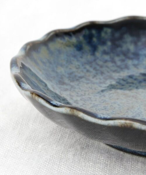 212 KITCHEN STORE / トゥーワントゥーキッチン ストア 食器 | 窯変紺 菊形小皿 | 詳細5