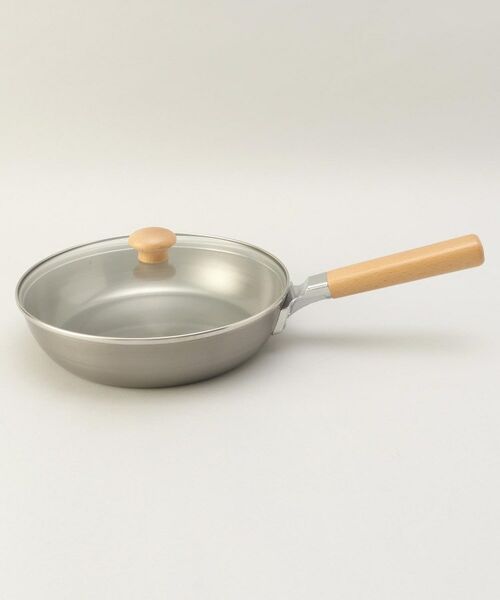 212 KITCHEN STORE / トゥーワントゥーキッチン ストア キッチンツール | 千歳 木柄ガラス蓋付フライパン 24cm | 詳細2