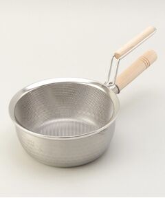 212 KITCHEN STORE / トゥーワントゥーキッチン ストア キッチンツール | 彩食庵 IH対応ステンレス雪平18cm＆木柄ザル