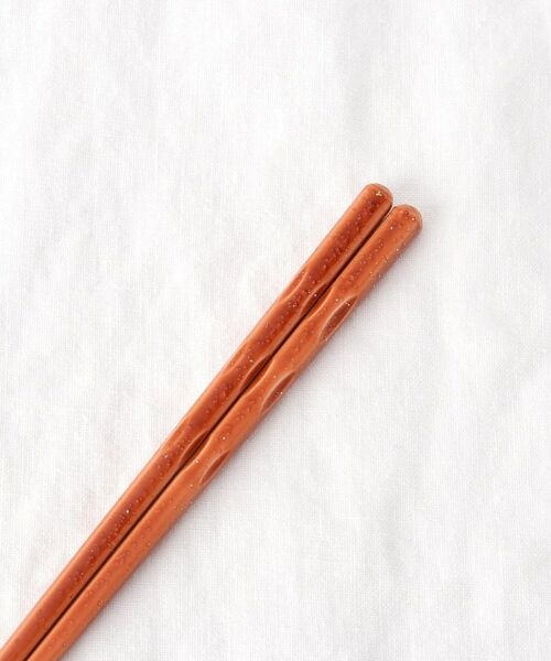 212 KITCHEN STORE / トゥーワントゥーキッチン ストア インテリア・生活雑貨・ホビー・ステーショナリー | すべらないお箸 プレミアムオレンジラメ | 詳細2