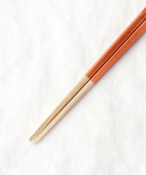 212 KITCHEN STORE / トゥーワントゥーキッチン ストア インテリア・生活雑貨・ホビー・ステーショナリー | すべらないお箸 プレミアムオレンジラメ | 詳細3