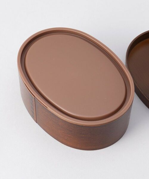 212 KITCHEN STORE / トゥーワントゥーキッチン ストア インテリア・生活雑貨・ホビー・ステーショナリー | 抗菌わっぱ小判一段ランチBOX 茶 | 詳細3