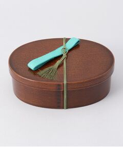 212 KITCHEN STORE / トゥーワントゥーキッチン ストア インテリア・生活雑貨・ホビー・ステーショナリー | 抗菌わっぱ小判一段ランチBOX 大 茶