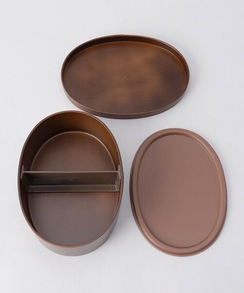 212 KITCHEN STORE / トゥーワントゥーキッチン ストア インテリア・生活雑貨・ホビー・ステーショナリー | 抗菌わっぱ小判一段ランチBOX 大 茶 | 詳細2