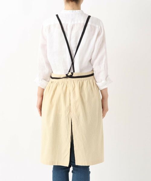 212 KITCHEN STORE / トゥーワントゥーキッチン ストア インテリア・生活雑貨・ホビー・ステーショナリー | AP綿麻ギャザーエプロン　ミディBE | 詳細3