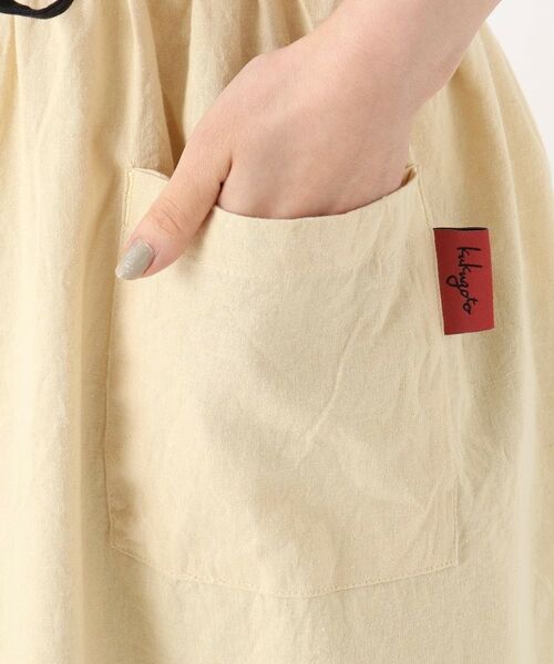 212 KITCHEN STORE / トゥーワントゥーキッチン ストア インテリア・生活雑貨・ホビー・ステーショナリー | AP綿麻ギャザーエプロン　ミディBE | 詳細6