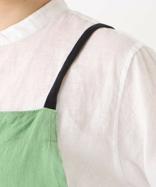 212 KITCHEN STORE / トゥーワントゥーキッチン ストア インテリア・生活雑貨・ホビー・ステーショナリー | AP綿麻ギャザーエプロン　ミディGR | 詳細5