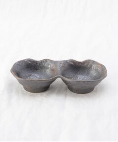 212 KITCHEN STORE / トゥーワントゥーキッチン ストア 食器 | 饗の器 2つ仕切り皿 深 BK