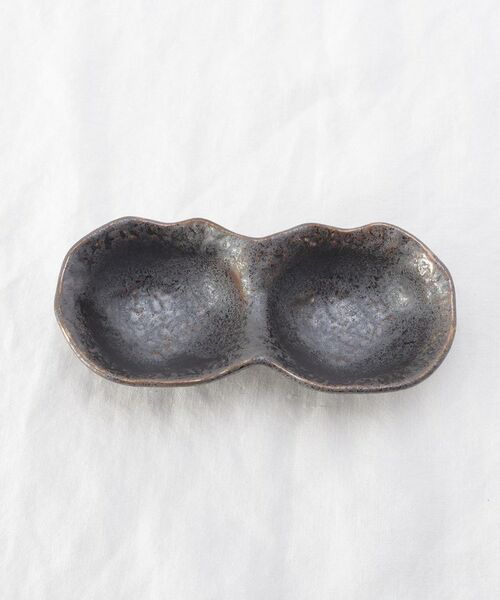 212 KITCHEN STORE / トゥーワントゥーキッチン ストア 食器 | 饗の器 2つ仕切り皿 深 BK | 詳細3