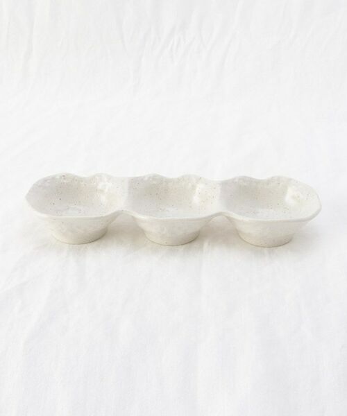 212 KITCHEN STORE / トゥーワントゥーキッチン ストア 食器 | 饗の器 3つ仕切り皿 深 WH | 詳細1