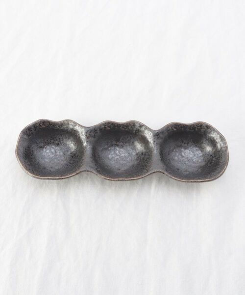 212 KITCHEN STORE / トゥーワントゥーキッチン ストア 食器 | 饗の器 3つ仕切り皿 深 BK | 詳細3