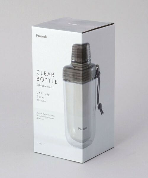 212 KITCHEN STORE / トゥーワントゥーキッチン ストア インテリア・生活雑貨・ホビー・ステーショナリー | クリアボトルキャップタイプ0.34L SGY ＜peacok ピーコック＞ | 詳細8