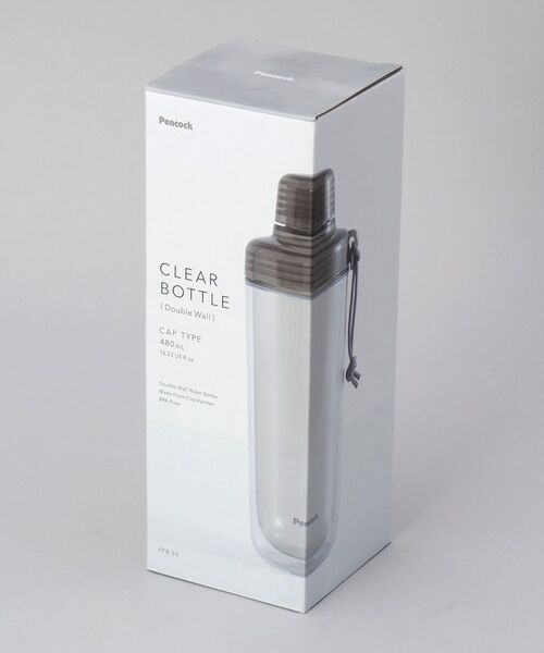212 KITCHEN STORE / トゥーワントゥーキッチン ストア インテリア・生活雑貨・ホビー・ステーショナリー | クリアボトルキャップタイプ0.48L SGY ＜peacok ピーコック＞ | 詳細8