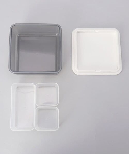 212 KITCHEN STORE / トゥーワントゥーキッチン ストア インテリア・生活雑貨・ホビー・ステーショナリー | MODULE LUNCH BOX M GY グリッド | 詳細3