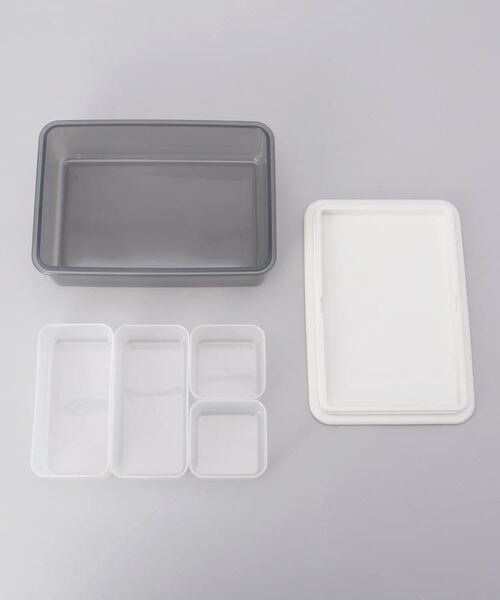 212 KITCHEN STORE / トゥーワントゥーキッチン ストア インテリア・生活雑貨・ホビー・ステーショナリー | MODULE LUNCH BOX L GY グリッド | 詳細3