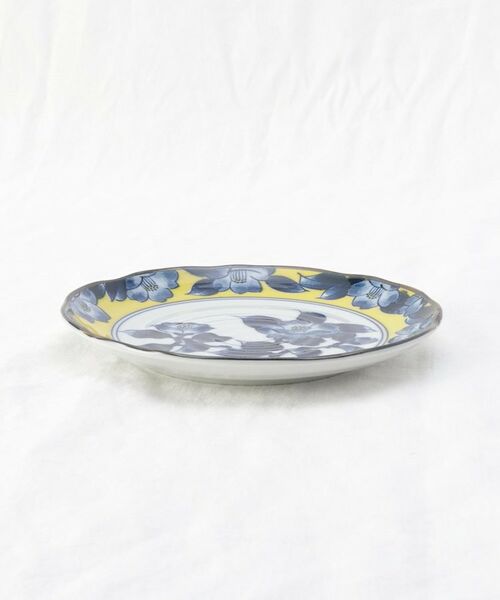 212 KITCHEN STORE / トゥーワントゥーキッチン ストア 食器 | 黄彩(椿) 5.0寸 皿 | 詳細2