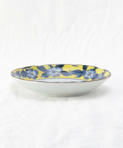 212 KITCHEN STORE / トゥーワントゥーキッチン ストア 食器 | 黄彩(椿) 7.0寸 深皿 | 詳細2