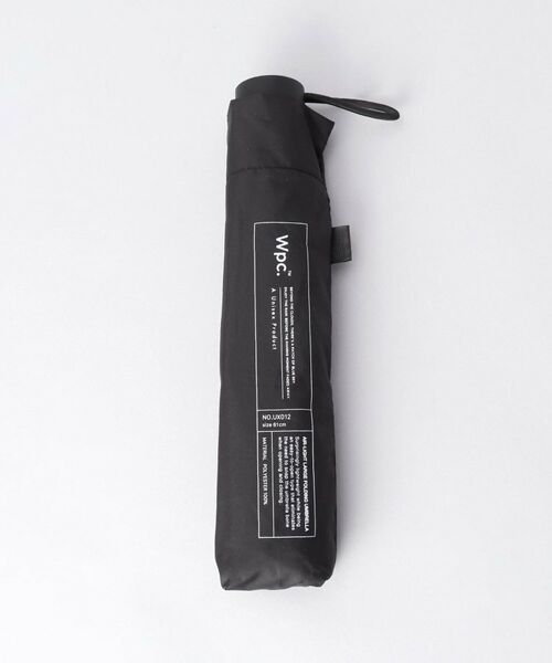 212 KITCHEN STORE / トゥーワントゥーキッチン ストア 傘 | Wpc. UX エアライトラージミニ BK 折傘 | 詳細3