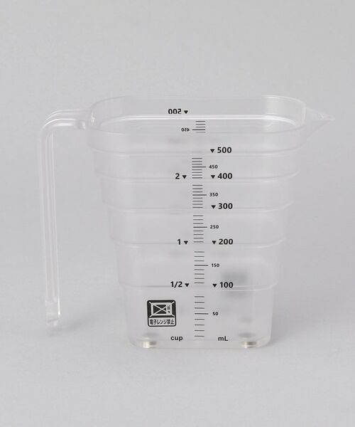 212 KITCHEN STORE / トゥーワントゥーキッチン ストア キッチンツール | マグネット段々計量カップ 500ml WH 山崎実業 ＜tower タワー＞ | 詳細2
