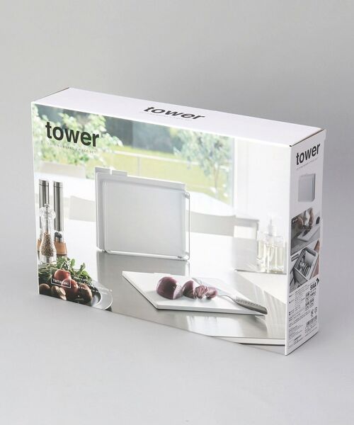 212 KITCHEN STORE / トゥーワントゥーキッチン ストア キッチンツール | 食洗機対応　抗菌まな板3枚セット WH 山崎実業 ＜tower タワー＞ | 詳細6