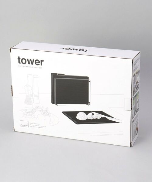 212 KITCHEN STORE / トゥーワントゥーキッチン ストア キッチンツール | 食洗機対応　抗菌まな板3枚セット WH 山崎実業 ＜tower タワー＞ | 詳細7