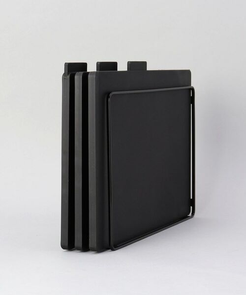 212 KITCHEN STORE / トゥーワントゥーキッチン ストア キッチンツール | 食洗機対応　抗菌まな板3枚セット BK 山崎実業 ＜tower タワー＞ | 詳細3