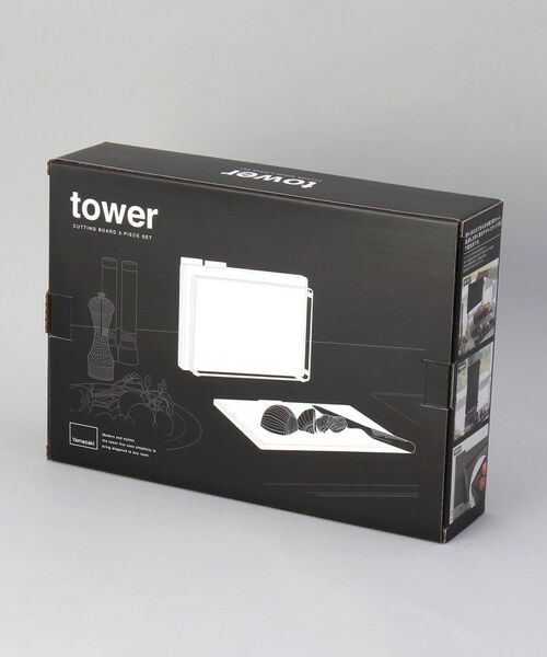 212 KITCHEN STORE / トゥーワントゥーキッチン ストア キッチンツール | 食洗機対応　抗菌まな板3枚セット BK 山崎実業 ＜tower タワー＞ | 詳細7