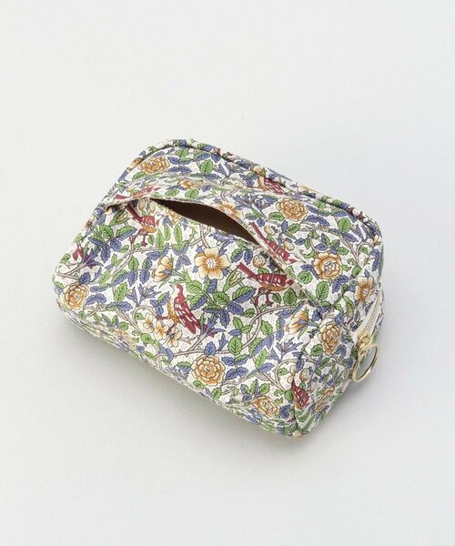 212 KITCHEN STORE / トゥーワントゥーキッチン ストア ポーチ | スクエアティッシュポーチ ストロベリー・ツリー GR ＜フローレット・ロンドン＞ | 詳細5