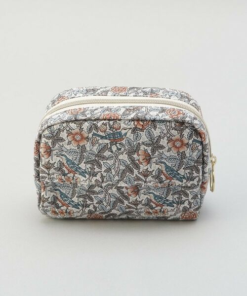 212 KITCHEN STORE / トゥーワントゥーキッチン ストア ポーチ | スクエアティッシュポーチ ストロベリー・ツリー GY ＜フローレット・ロンドン＞ | 詳細3