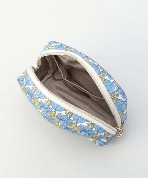 212 KITCHEN STORE / トゥーワントゥーキッチン ストア ポーチ | スクエアティッシュポーチ チューダーチューリップ BL ＜フローレット・ロンドン＞ | 詳細4