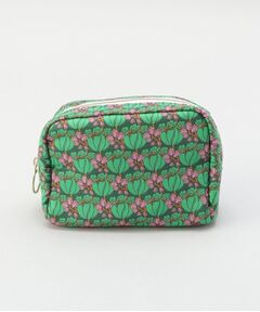 212 KITCHEN STORE / トゥーワントゥーキッチン ストア ポーチ | スクエアティッシュポーチ チューダーチューリップ GR ＜フローレット・ロンドン＞