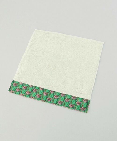 212 KITCHEN STORE / トゥーワントゥーキッチン ストア ハンカチ | カラーハンドタオル チューダーチューリップ GR ＜フローレット・ロンドン＞ | 詳細1